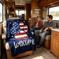 thumbnail image 4 of Independence Day Blanket Festive Flannel Blanket Soft Warm Throw Blanket For Home Sofa Bed Holiday Decoration, 4 of 9