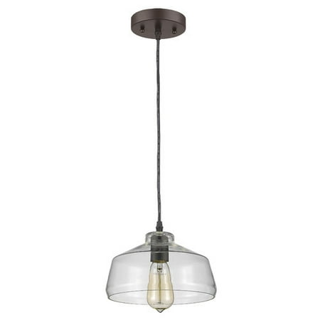 - CHLOE Lighting DICKENS Industrial-style 1 Light Rubbed Bronze Ceiling Mini Pendant 9
