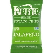 Kettle Foods  7.5 oz Jalapeno Potato Chips - Pack of 12