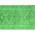 thumbnail image 1 of Ahgly Company Indoor Rectangle Southwestern Emerald Green Country Area Rugs, 2' x 4', 1 of 4