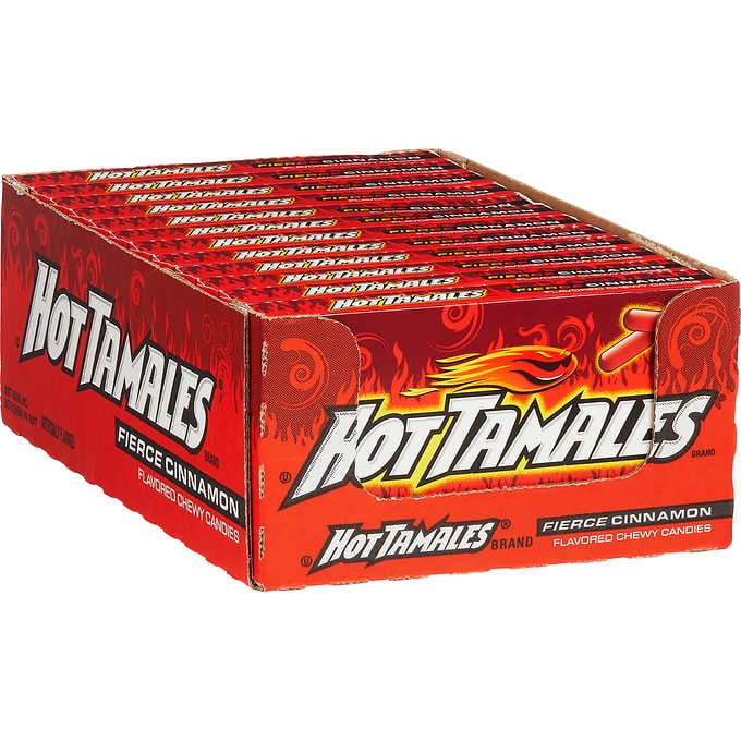 Hot Tamales, Fierce Cinnamon, 5 oz Pack, 12 Count