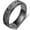 Black, variant on Titanium Steel Spinner Ring, Moon Star Anxiety Fidget Band Men Women