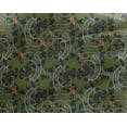 thumbnail image 4 of oneOone Georgette Viscose Fabric Leaves & Floral Block Decor Fabric Printed BTY 42 Inch Wide, 4 of 5