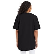 Hanes Beefy-T Mens Heavyweight Cotton T-Shirt (Big & Tall Sizes) Black 4XLT