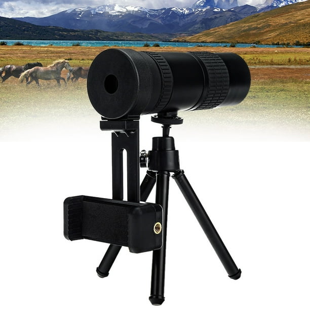 Telescopio monocular zoom Docooler Zoom Telescopio Monocular Soporte para teléfono inteligente Trípode para turismo al aire libre Senderismo Camping Viajes 10-30x40mm Docooler Telescopio monocular zoom