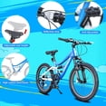 thumbnail image 2 of Ambifirner 18 Inch Bike with Training Wheels Single Speed, Adjustable Seat for Growing Riders, Dual Coaster & V-Brakes, Full Chain Guard, Easy Assembly (Black), 2 of 8