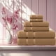thumbnail image 4 of Juego de 6 Toallas de Microfibra Suaves y Absorbentes Moka Cuerpo, Manos y Facial | Kyuden Home KYUDEN HOME Broderie, 4 of 4
