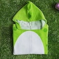 thumbnail image 2 of Soft Cotton Baby Bath Towel Beach Towel Bathrobe for Kids 0-4 Years (Green Dinosaur, 21.545inch, 2 of 4