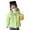 Avocado Green, variant on CSCHome Toddler Kids Winter Hooded Puffer Jacket for Girls 2-8Y New Autumn Winter Puffer Outwear Baby Cute Lightweight Thickened Warm Kid down Coats