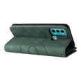thumbnail image 6 of Multifunctional Case for Motorola Moto G60,Card Slots[RFID Blocking],Durable Flip Folio Kickstand Magnetic Closure Leather Zipper Wallet Wrist Strap Shockproof Case for Motorola Moto G60, Green, 6 of 12