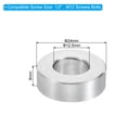 thumbnail image 2 of M12 Aluminum Spacers, 5 Pcs Metal Spacer Aluminum 12.5mm ID x 24mm OD x 8mm L Aluminum Spacer Screw Standoff Round, 2 of 5