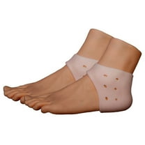 Plantar Fasciitis Shock Absorbing Silicone Gel Sleeve Breathable Protective Heel Air Cushion Support