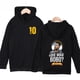 thumbnail image 3 of Sudadera con capucha para niños con estampado de Messi de otoño, sudadera de terciopelo, ropa deportiva informal, parte superior negra adecuada para niños y niñas, 3 of 5