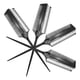 thumbnail image 5 of BRIGHTFUFU Juego de cepillos para alisar y seccionar, color negro, peine de doble cara para separar bordes y peinar el cabello para bailes de salón, 4 Uds., 5 of 8