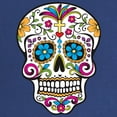 thumbnail image 2 of CafePress - Sugar Skull Maternity Dark T Shirt - Maternity Dark T-Shirt, 2 of 3