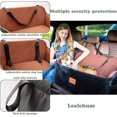 thumbnail image 4 of Asiento de coche para perros Lealchum para perros medianos y grandes con correa de seguridad, 4 of 6