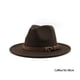 thumbnail image 4 of Sombrero de fieltro para mujer Sonducket Accesorio para el cabello Café 56-58cm, 4 of 6