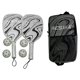 thumbnail image 1 of Juego de raquetas de Pickleball, raquetas de Pickleball, incluye 2 raquetas, 4 bolas, profesionales Negro, 1 of 8