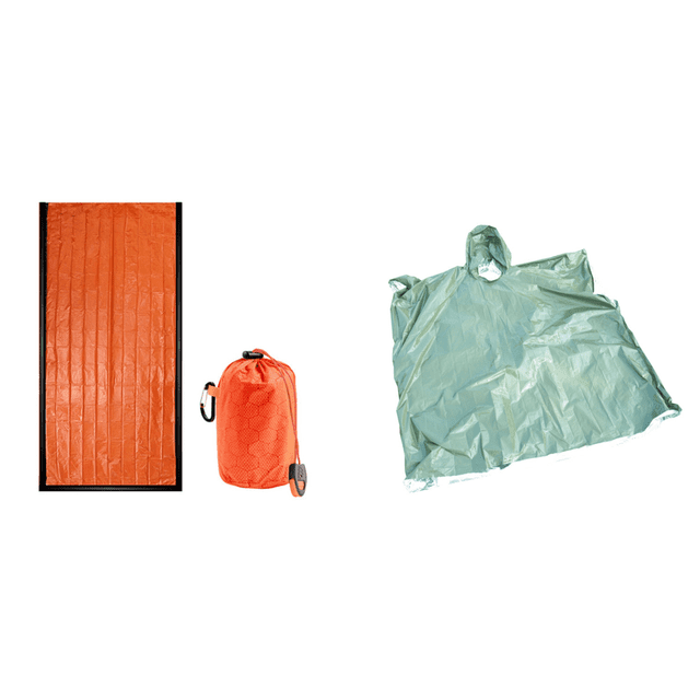 Saco Dormir Térmico Impermeable Emergencia Manta Supervivencia Bivy (B) Amarillo