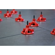 Spin Doctor Tile Leveling System Large Kit: 200 Caps, 500 Base Plates
