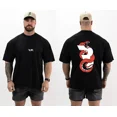 thumbnail image 3 of Camiseta de entrenamiento para hombre CBUM 100 % algodón, colección Gym Elements Plus, talla grande, informal, estilo urbano, envío gratuito, 3 of 5