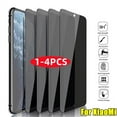 thumbnail image 1 of 4Pcs Privacy Screen Protectors For Xiaomi Redmi Note 11Pro 5G Anti-spy Glass, 1 of 5