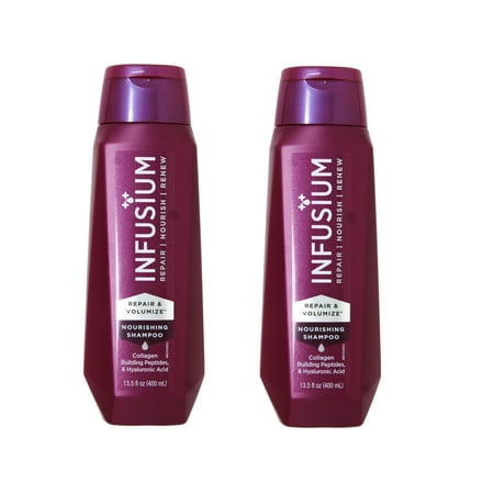 Infusium 23 Repair + Renew with Argan Oil & Keratin Shampoo 13.5 oz (Pack of 2)