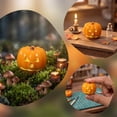 thumbnail image 2 of Halloween Decor Mini Resin Pumpkin Ornaments Waterproof Reusable Figurines for Party Favors Home Accents and DIY Crafts by MPOISVA, 2 of 7