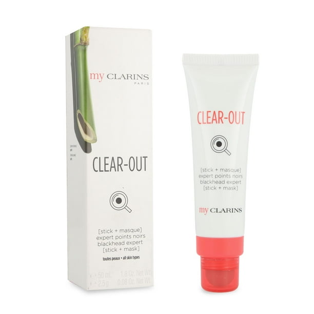 Exfoliante Clear-Out Blackhead Expert Stick And Mask Clarins Clarins Tratamiento 1.8oz