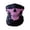 Hot Pink, variant on Halloween Skeleton Seamless Neck Gaiter, Multifunctional Warm Skull Face Mask for Cycling Skiing, Outdoor Sports Headscarf Prop