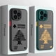 thumbnail image 2 of Funda de teléfono para iPhone, cubierta trasera transparente mate para iPhone 15 14 13 12 11 Mini Pro Max X XR XSMax 7 8 Plus, 2 of 5