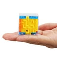 thumbnail image 3 of Mini Cube Magique Labyrinthe 3d Casse-Tête Transparent à Six Faces Cube de Vitesse Cubes de Labyrinthe Jouets W7j1, 3 of 3