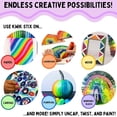 thumbnail image 6 of Kwik Stix Neon Paint Sticks, 6 Count, Washable, Quick-Drying, Non-Toxic, Mess-Free Kids Paint, 6 of 7