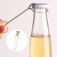thumbnail image 6 of 4 pcs Stainless Steel Mini Vial Bottle Openers for Seniors, Oral Liquid Medicine Cap Lifters, Creative Jar and Beverage Bottle Opener Set for Home and Pharmacy Use, 6 of 7
