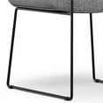 thumbnail image 4 of Simpli Home Corina Dining Chair (Set of 2) in Grey Linen Look Fabric, 4 of 14