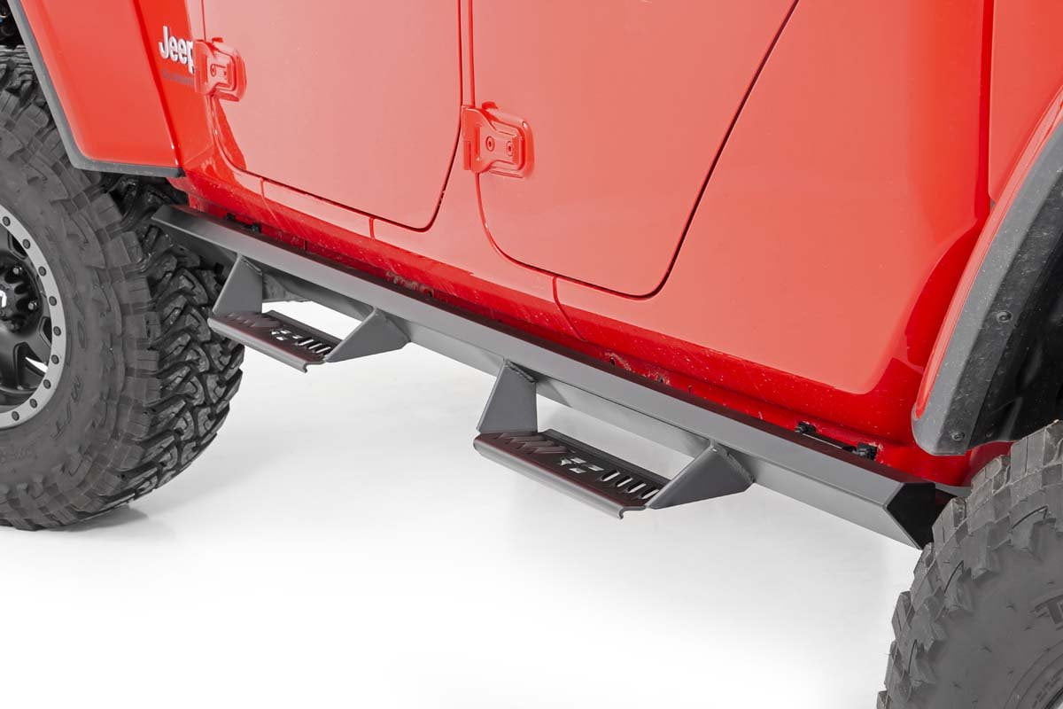 Jeep Wrangler Drop Down Side Steps