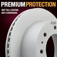 thumbnail image 4 of Metrix Premium Chassis Parts - 14.17 inch (360mm) Rear Coated Vented Disc Brake Rotor Fits Chevrolet Silverado 2500 HD, Silverado 3500 HD, Suburban 3500 HD, GMC Sierra 2500 HD, 580876FZN, 4 of 8