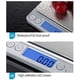 thumbnail image 2 of Balanza de cocina de alimentos digitales, gramos de peso y onzas para cocinar horneado, graduación precisa de 1g / 0.1oz (3000g / 0.1g, plata) brillar Electrónica, 2 of 5
