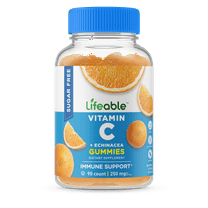 Lifeable Sugar Free Vitamin C - 250 mg - 90 Gummies