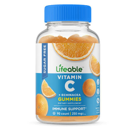 Lifeable Sugar Free Vitamin C - 250 mg - 90 Gummies