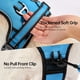 thumbnail image 3 of Arnés para perros NESTROAD, ajustable, Oxford, sin tirones, con correa, azul, 3 of 8