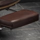 thumbnail image 3 of Arm Ergonomic Chair Living Room Lounge Rolling Accent Conference Office Chair Designer Leather Silla Escritorio Office Furniture My Lux Decor Round, 3 of 17