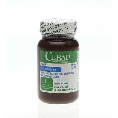 CURAD Sterile Plain Packing Strips NON255025