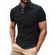 thumbnail image 5 of Camisas Casuales Impresas Atléticas de Manga Corta, Camisas de Trabajo para Hombres, 5 of 8