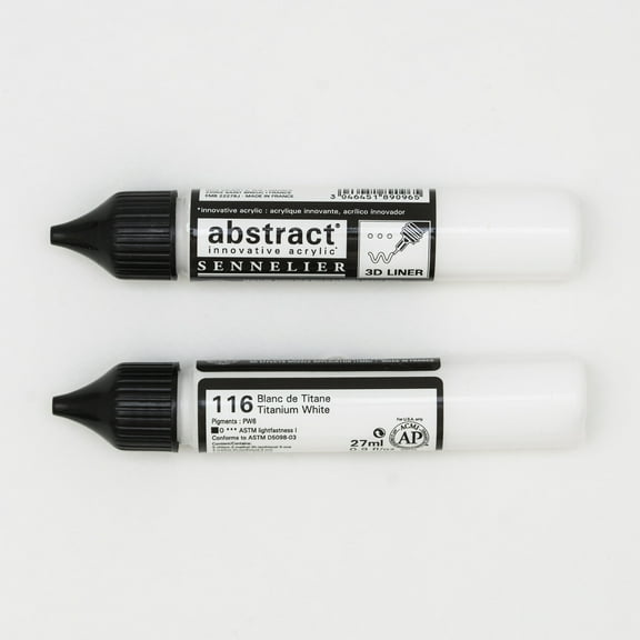 Sennelier Abstract Liner, 27ml, Titanium White
