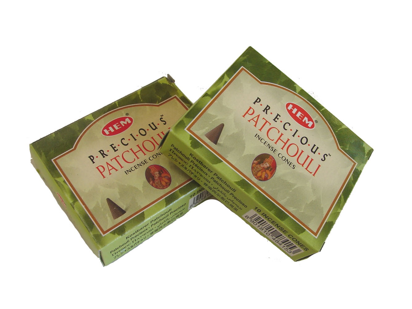 Hem Precious Patchouli Incense 6 x 10, 60 Cones Patchouly Fragrance NEW {:- 