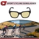 thumbnail image 3 of 1 juego de gafas de motocicleta anti-reflejo Tri-Acetato de celulosa PC UV400 gafas de sol para deportes al aire libre para motocross, bicicleta de tierra, ATV, lente amarilla, marco negro, 3 of 6