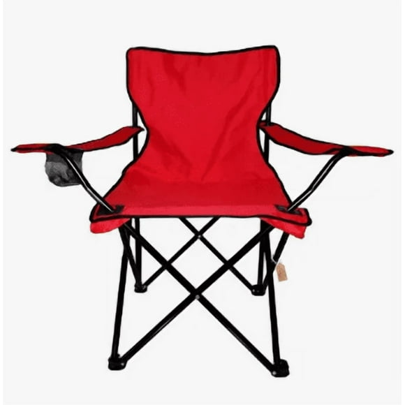 Silla Xtellar Plegable Camping Jardín Playa Alberca Pesca Exterior Color Rojo
