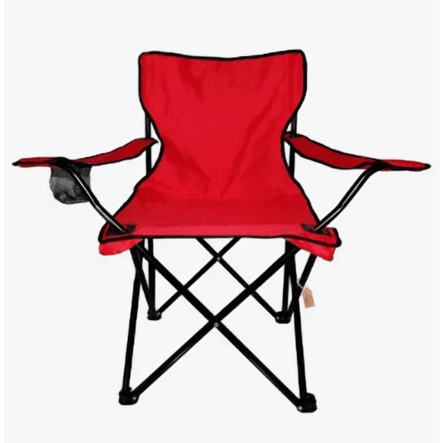 Silla Xtellar Plegable Camping Jardín Playa Alberca Pesca Exterior Color Rojo