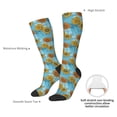 thumbnail image 4 of Honeii Sunflowers Print Long Socks,Novelty Design Socks Gift for Men and Women,Crew Socks,Calf Socks, 4 of 6